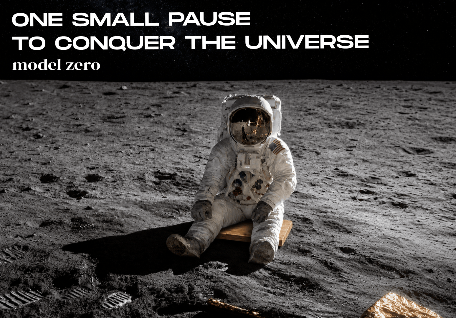Astronaut Hero Landscape